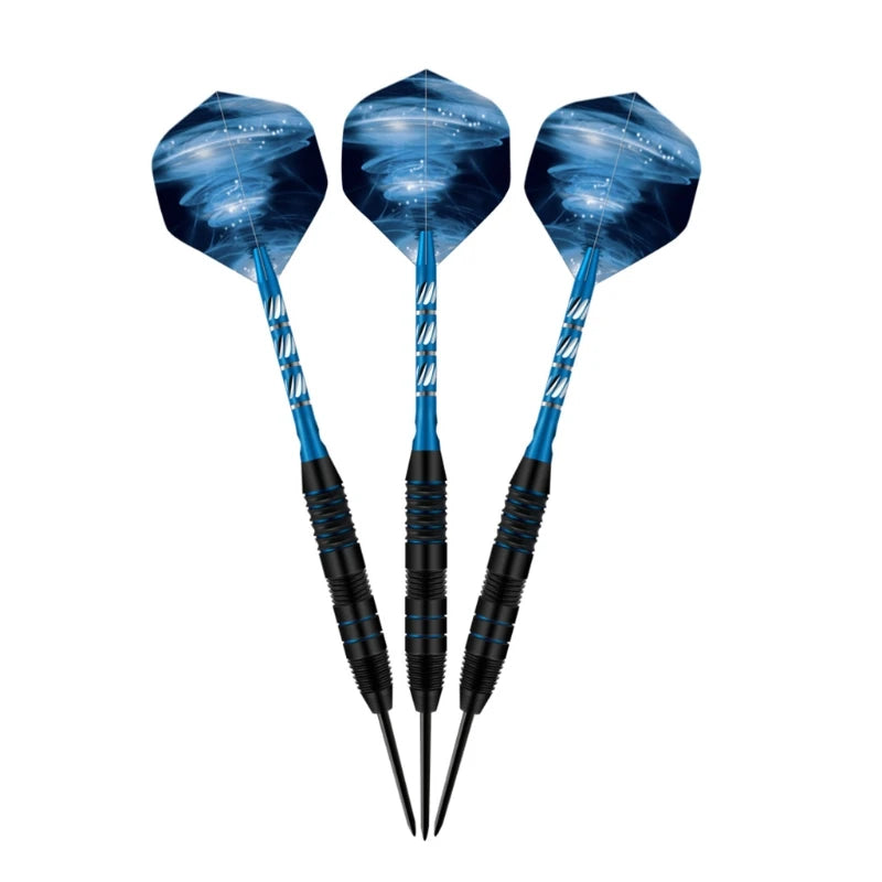 YD61 Steel Tip Darts, Professional 22 Grams Metal Dart Set Premium Aluminum Shaft,Flight Protector Dart Board Kit Accessories