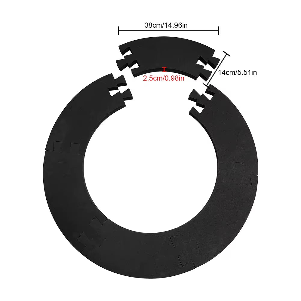 EVA Dartboard Surround Jigsaw Dart Board Ring Splicing Dart Board Wall Protector