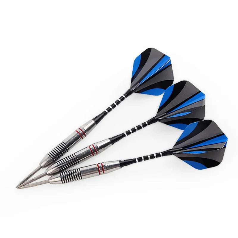 New 3 Pcs/Sets of Darts Professional 24G Steel Tip Dart with Aluminium Shafts Nice Dart Flights High Quality for Dartboard Game