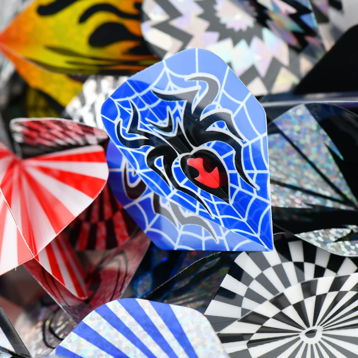 Standard Dart Flights Durable Replacement Dart Accessories Perfect Flights Equipment Supplies for Dart Games 60Pcs 90Pcs Select