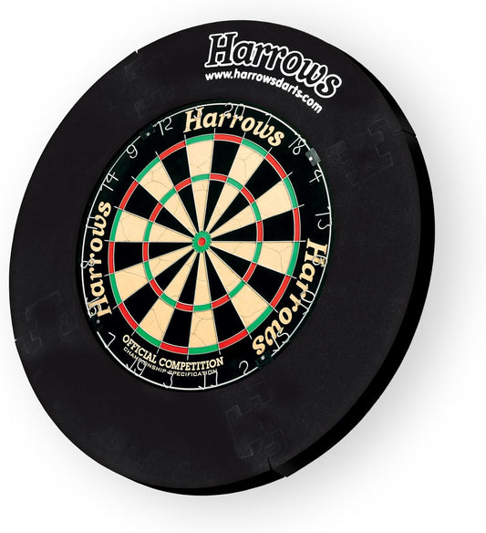 Dart Board Surround Ring I 4Pcs I Easy Assembly Dart Surround I Wall Protector Extra 720Mm Protection I Double Side for Long Life I Darts Accessories