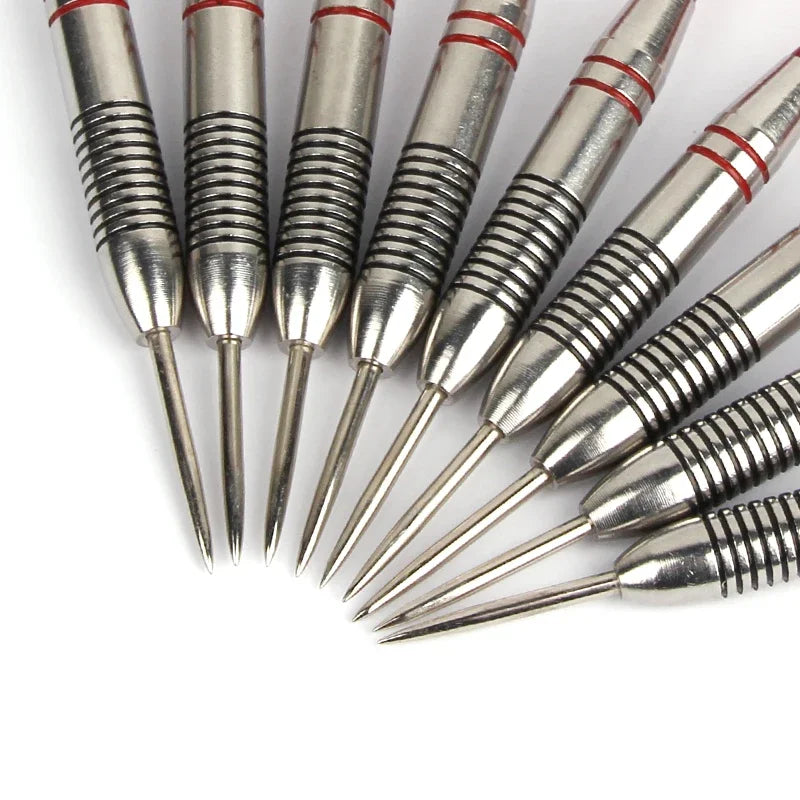 New 3 Pcs/Sets of Darts Professional 24G Steel Tip Dart with Aluminium Shafts Nice Dart Flights High Quality for Dartboard Game