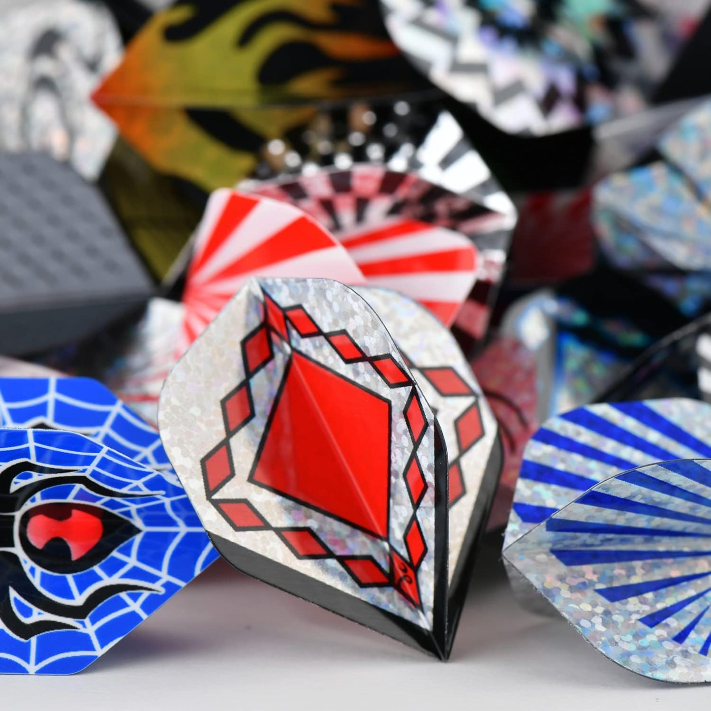 Standard Dart Flights Durable Replacement Dart Accessories Perfect Flights Equipment Supplies for Dart Games 60Pcs 90Pcs Select