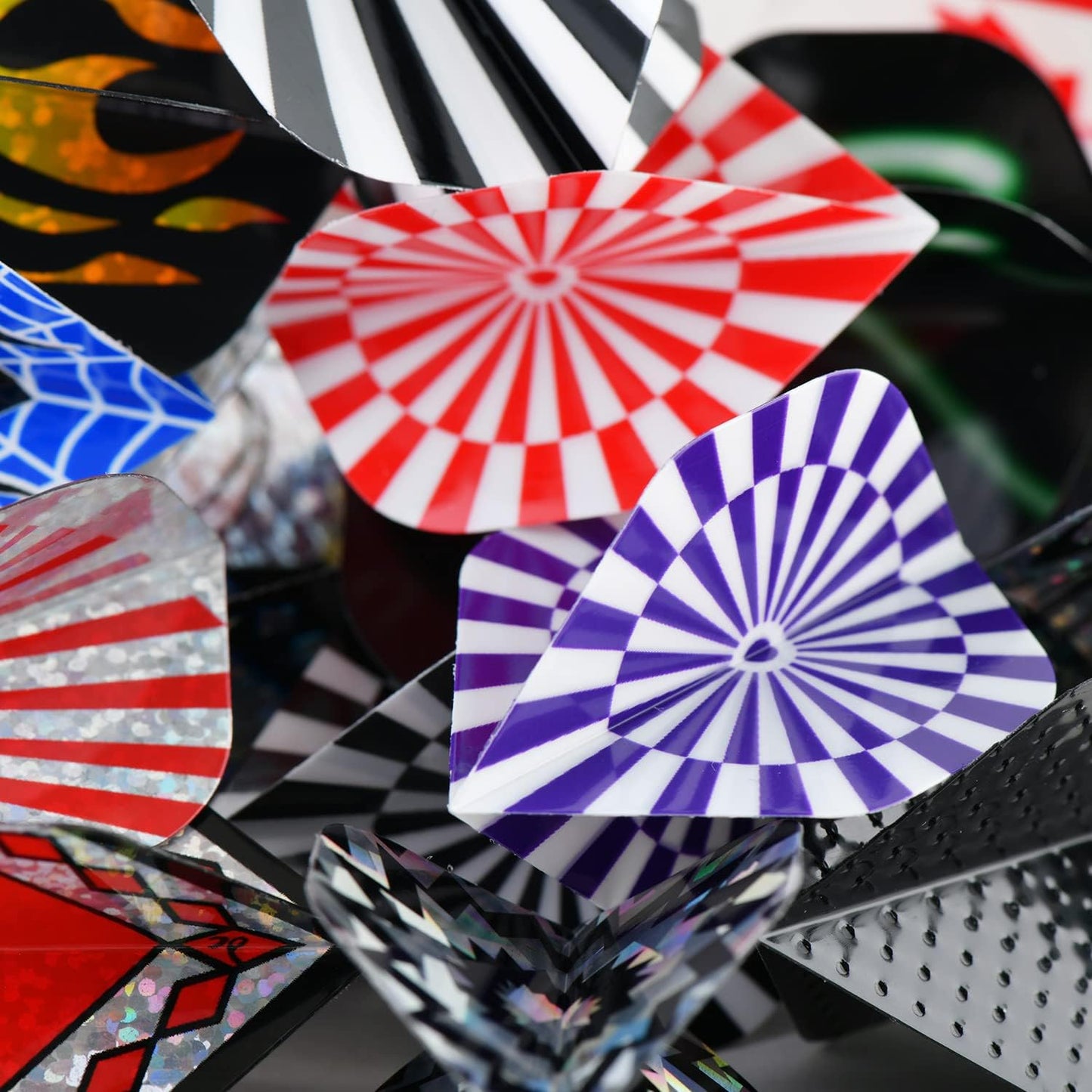 Standard Dart Flights Durable Replacement Dart Accessories Perfect Flights Equipment Supplies for Dart Games 60Pcs 90Pcs Select